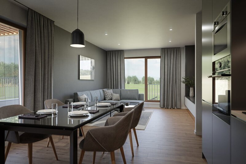 Jednotka 3+kk 100 m2 - II. etapa